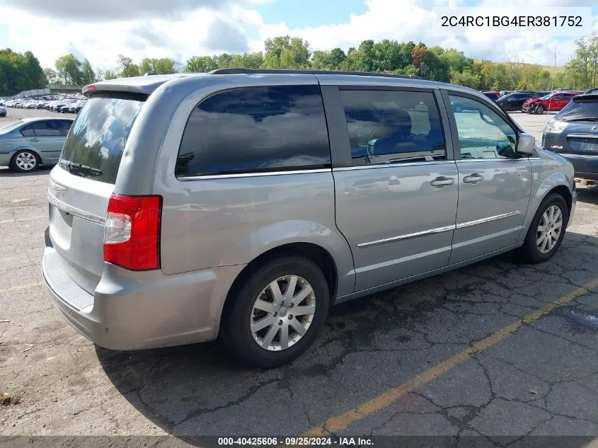 2C4RC1BG4ER381752 2014 Chrysler Town & Country Touring