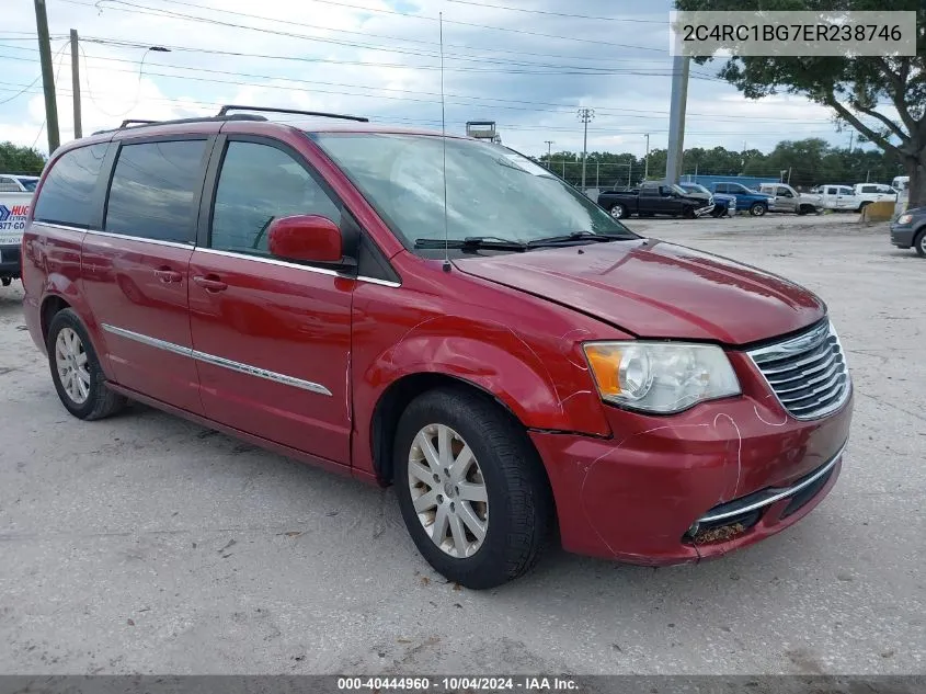 2014 Chrysler Town & Country Touring VIN: 2C4RC1BG7ER238746 Lot: 40444960