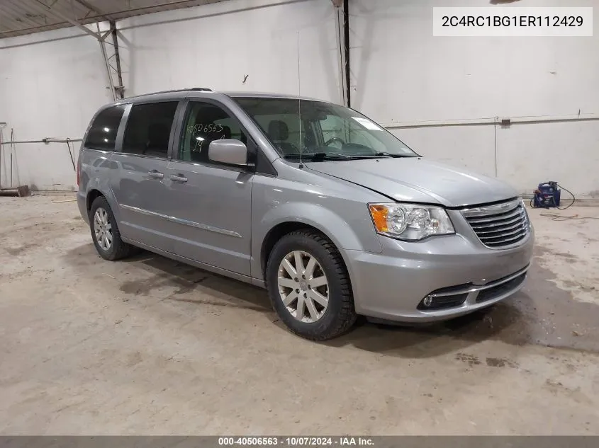 2014 Chrysler Town & Country Touring VIN: 2C4RC1BG1ER112429 Lot: 40506563