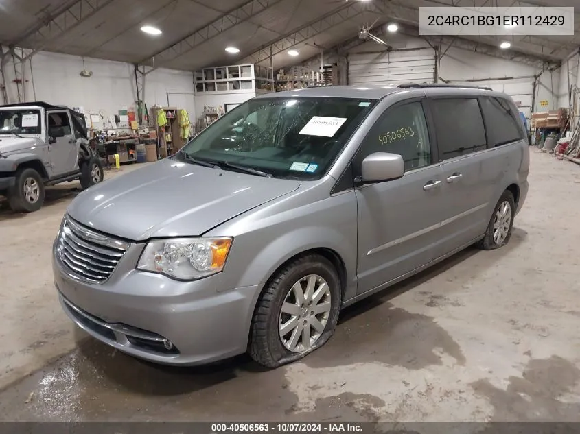 2014 Chrysler Town & Country Touring VIN: 2C4RC1BG1ER112429 Lot: 40506563