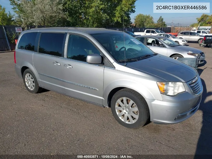 2014 Chrysler Town & Country Touring VIN: 2C4RC1BGXER446586 Lot: 40553571