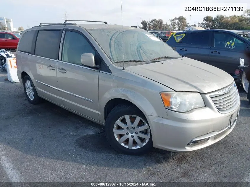 2014 Chrysler Town & Country Touring VIN: 2C4RC1BG8ER271139 Lot: 40612987