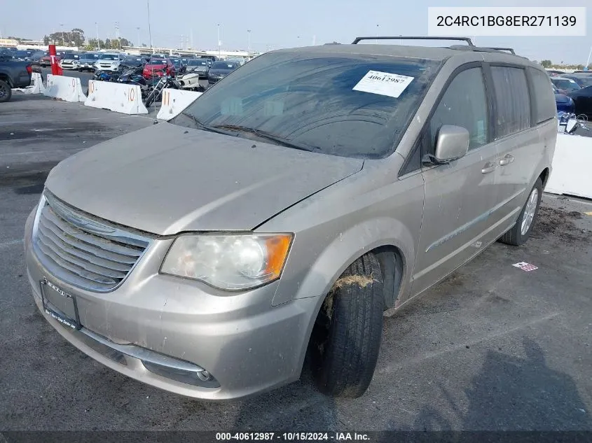 2014 Chrysler Town & Country Touring VIN: 2C4RC1BG8ER271139 Lot: 40612987