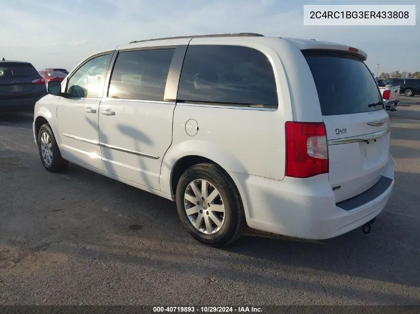 2014 Chrysler Town & Country Touring VIN: 2C4RC1BG3ER433808 Lot: 40719893