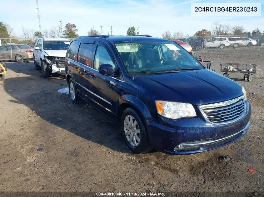 2014 Chrysler Town & Country Touring VIN: 2C4RC1BG4ER236243 Lot: 40810346