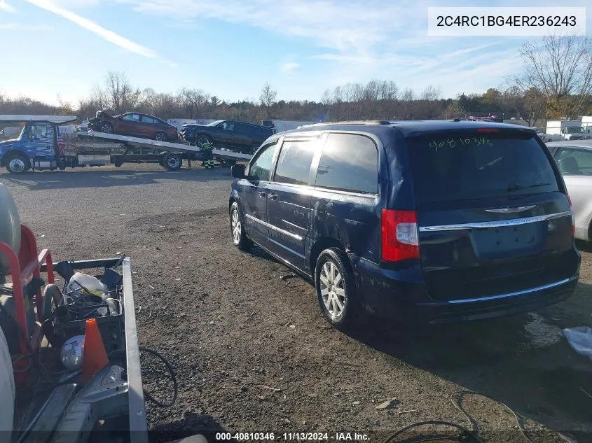 2014 Chrysler Town & Country Touring VIN: 2C4RC1BG4ER236243 Lot: 40810346