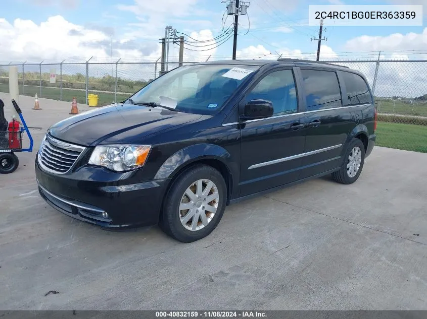 2014 Chrysler Town & Country Touring VIN: 2C4RC1BG0ER363359 Lot: 40832159