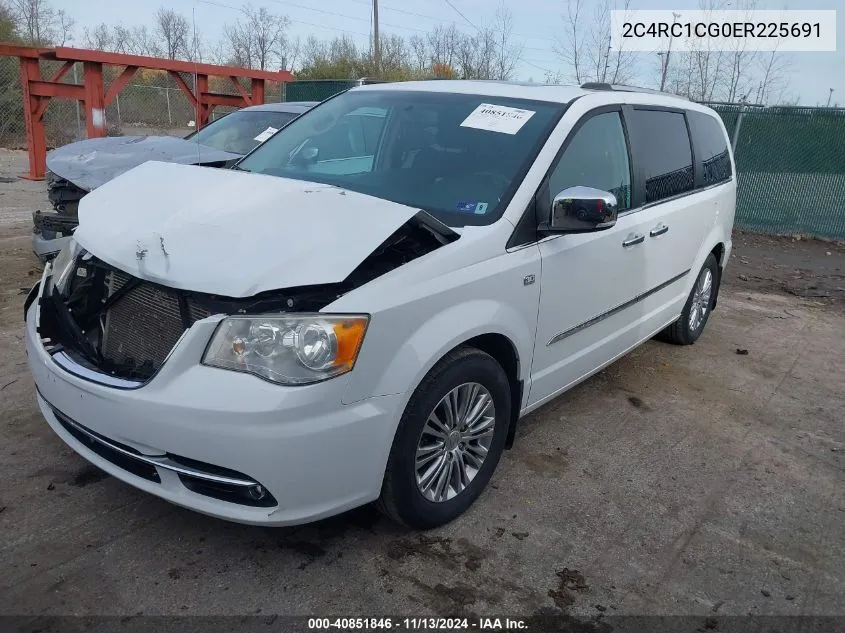 2014 Chrysler Town & Country Touring-L 30Th Anniversary VIN: 2C4RC1CG0ER225691 Lot: 40851846