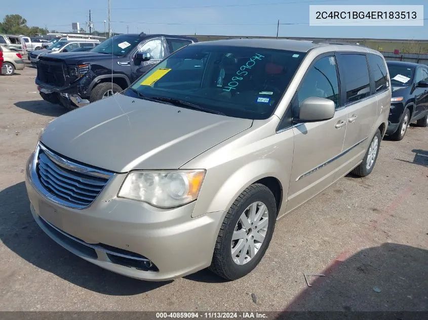 2014 Chrysler Town & Country Touring VIN: 2C4RC1BG4ER183513 Lot: 40859094