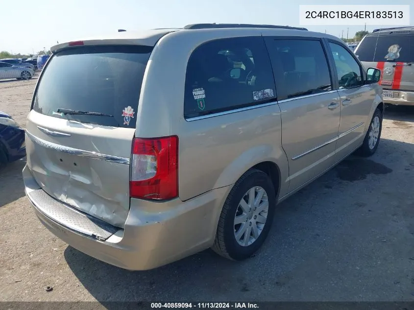 2014 Chrysler Town & Country Touring VIN: 2C4RC1BG4ER183513 Lot: 40859094