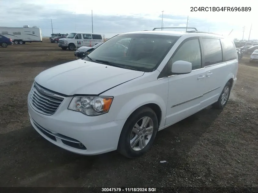 2015 Chrysler Town & Country Touring VIN: 2C4RC1BG4FR696889 Lot: 30047579