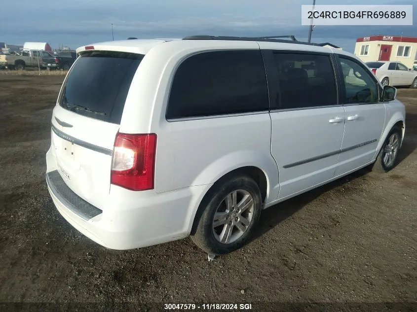 2015 Chrysler Town & Country Touring VIN: 2C4RC1BG4FR696889 Lot: 30047579