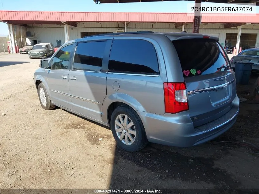 2015 Chrysler Town & Country Touring VIN: 2C4RC1BG5FR637074 Lot: 40297471