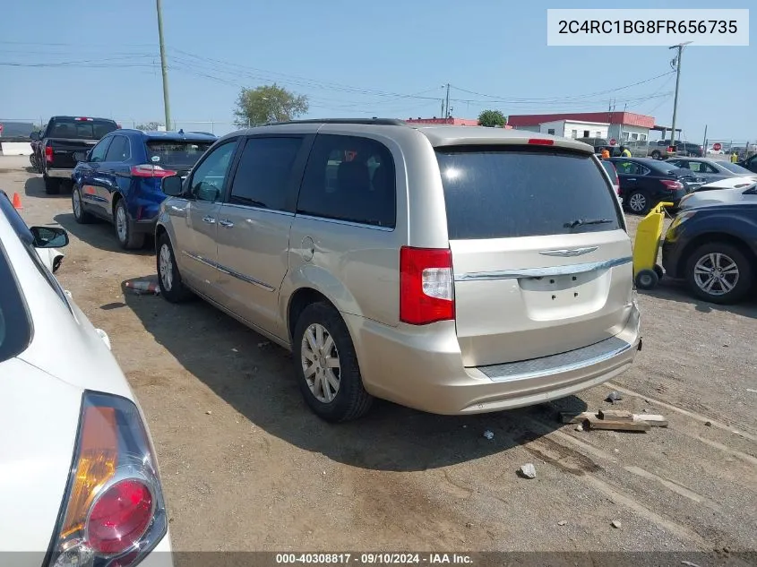 2015 Chrysler Town & Country Touring VIN: 2C4RC1BG8FR656735 Lot: 40308817