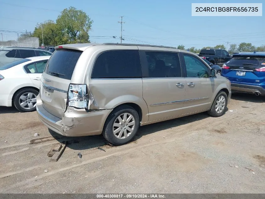 2015 Chrysler Town & Country Touring VIN: 2C4RC1BG8FR656735 Lot: 40308817