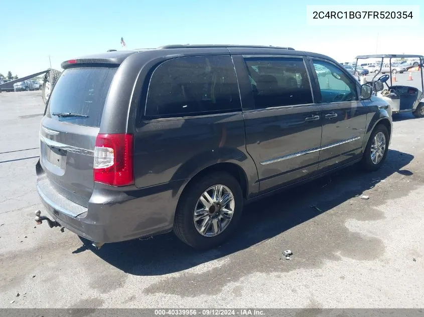 2C4RC1BG7FR520354 2015 Chrysler Town & Country Touring