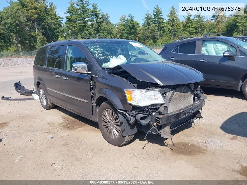 2015 Chrysler Town & Country Touring-L VIN: 2C4RC1CG7FR676375 Lot: 40380377