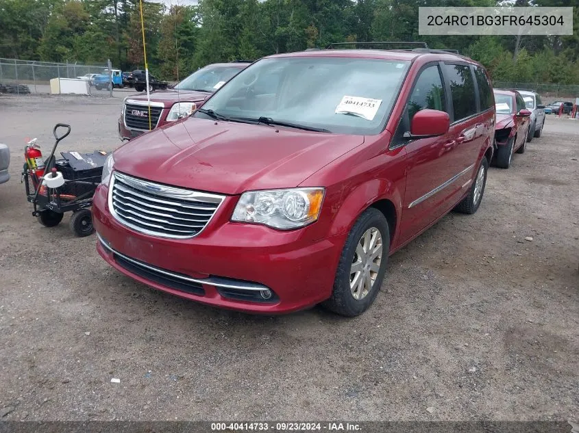 2015 Chrysler Town & Country Touring VIN: 2C4RC1BG3FR645304 Lot: 40414733