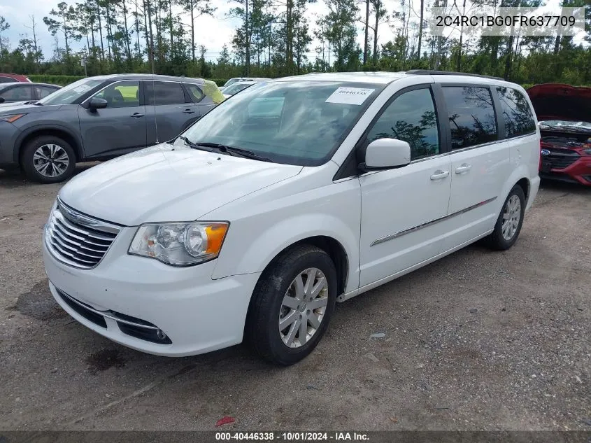 2015 Chrysler Town & Country Touring VIN: 2C4RC1BG0FR637709 Lot: 40446338