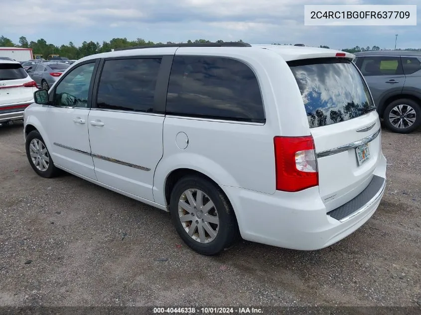 2015 Chrysler Town & Country Touring VIN: 2C4RC1BG0FR637709 Lot: 40446338