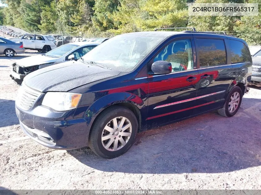 2015 Chrysler Town & Country Touring VIN: 2C4RC1BG6FR565317 Lot: 40523053