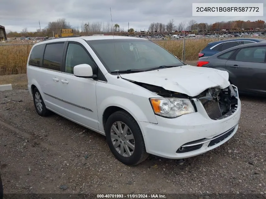 2C4RC1BG8FR587772 2015 Chrysler Town & Country Touring