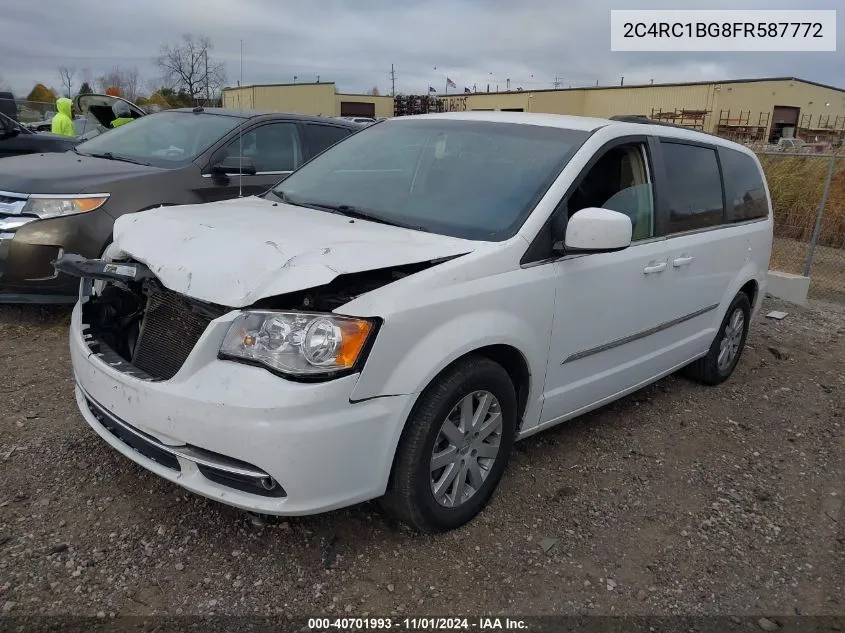 2C4RC1BG8FR587772 2015 Chrysler Town & Country Touring