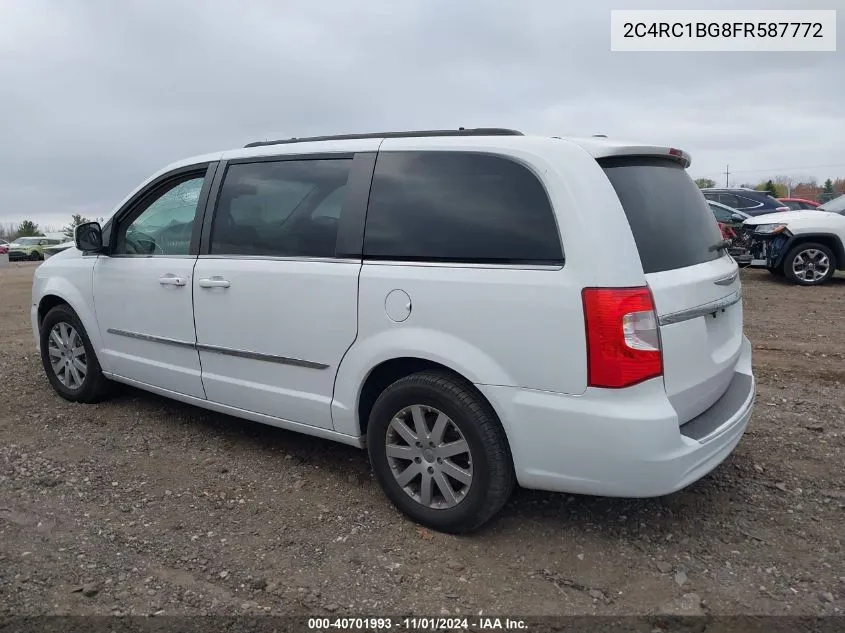 2C4RC1BG8FR587772 2015 Chrysler Town & Country Touring