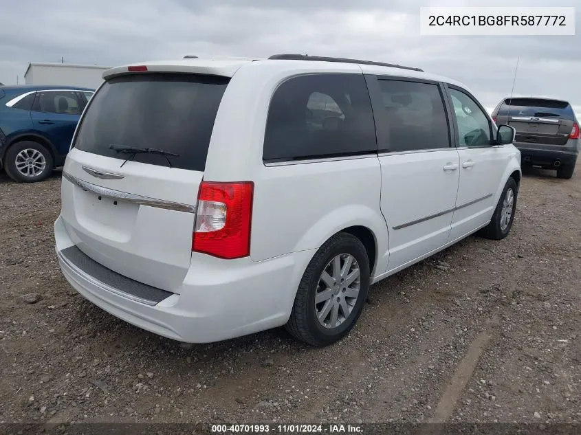 2C4RC1BG8FR587772 2015 Chrysler Town & Country Touring