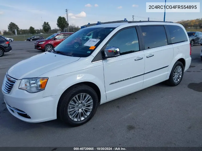 2015 Chrysler Town & Country Touring-L VIN: 2C4RC1CG4FR554895 Lot: 40720665