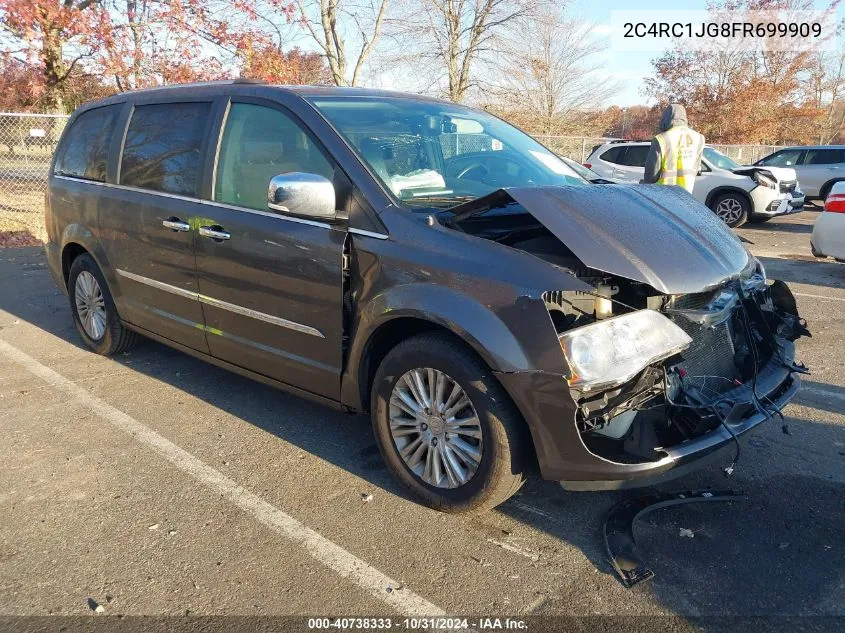 2015 Chrysler Town & Country Limited VIN: 2C4RC1JG8FR699909 Lot: 40738333