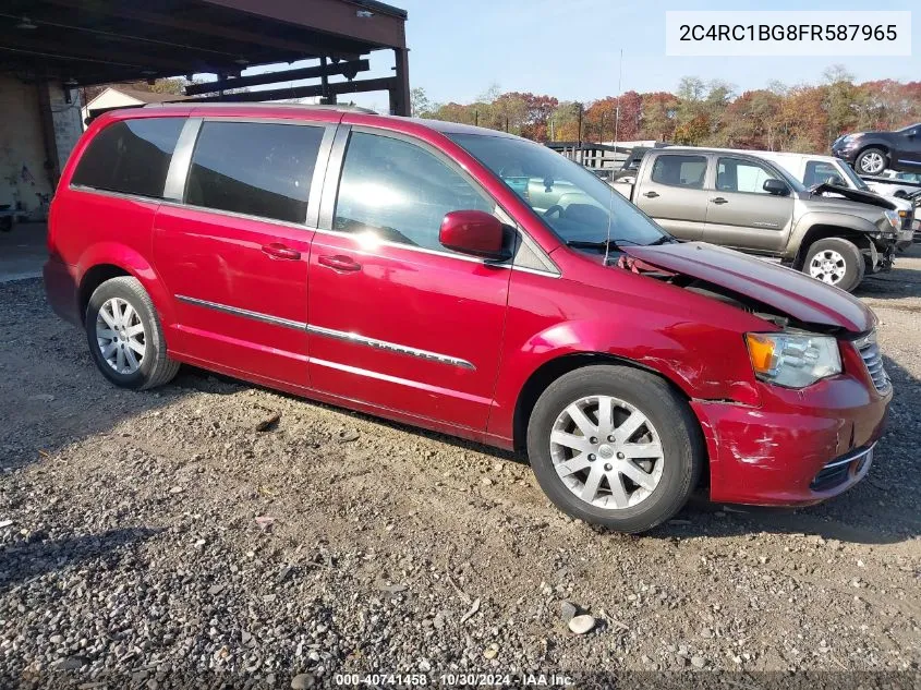 2C4RC1BG8FR587965 2015 Chrysler Town & Country Touring