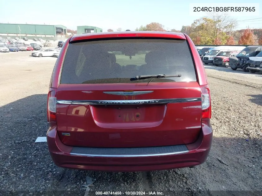 2C4RC1BG8FR587965 2015 Chrysler Town & Country Touring