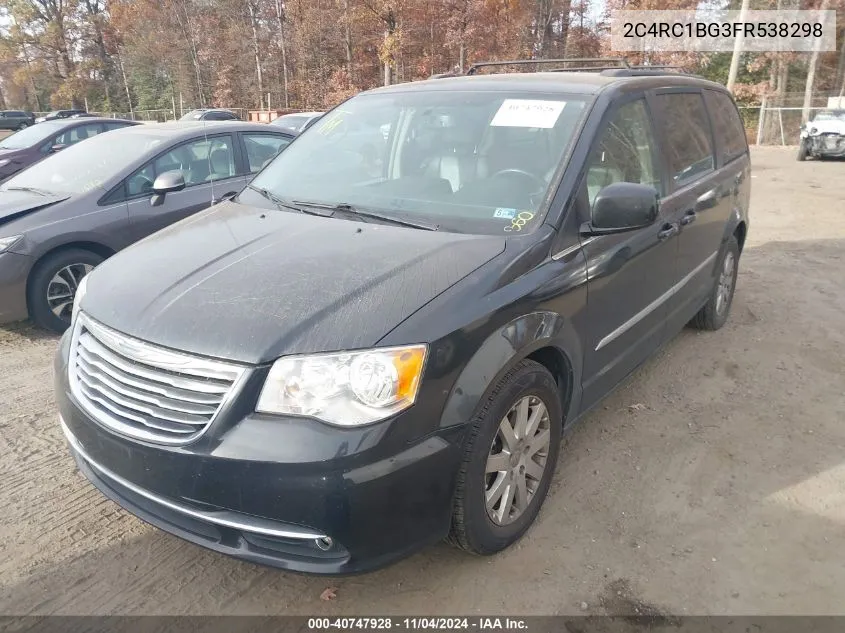 2015 Chrysler Town & Country Touring VIN: 2C4RC1BG3FR538298 Lot: 40747928