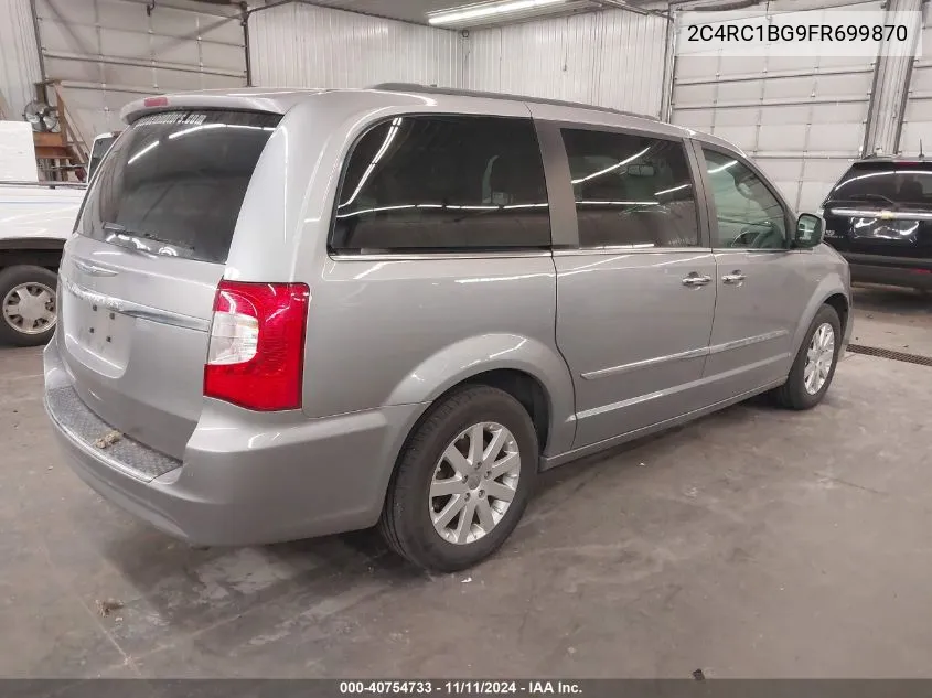 2015 Chrysler Town & Country Touring VIN: 2C4RC1BG9FR699870 Lot: 40754733