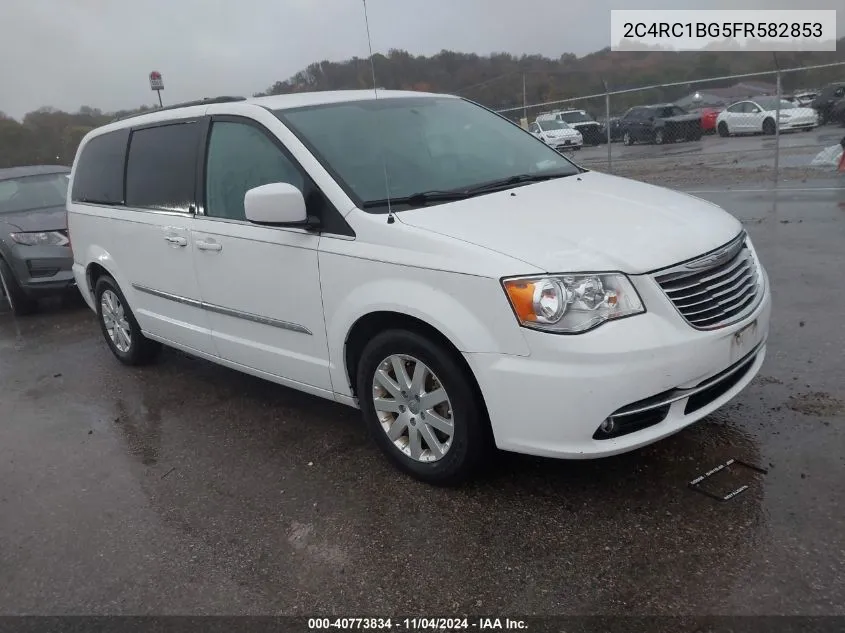 2015 Chrysler Town & Country Touring VIN: 2C4RC1BG5FR582853 Lot: 40773834