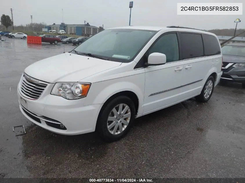 2015 Chrysler Town & Country Touring VIN: 2C4RC1BG5FR582853 Lot: 40773834