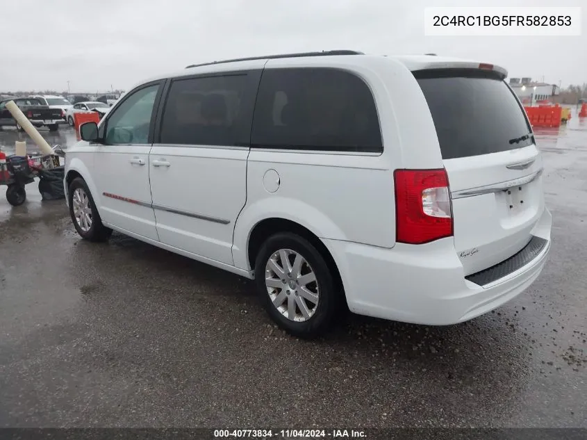 2015 Chrysler Town & Country Touring VIN: 2C4RC1BG5FR582853 Lot: 40773834