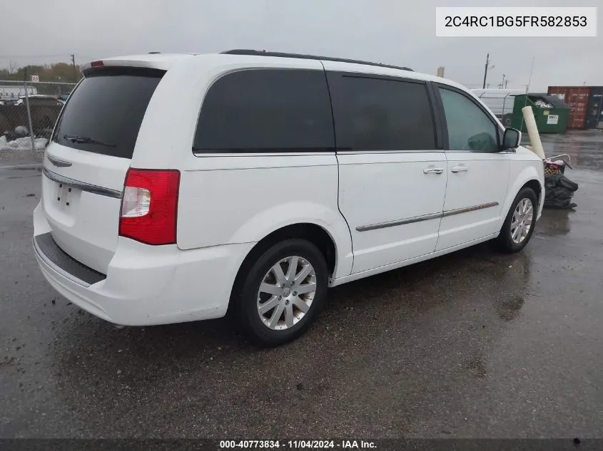 2015 Chrysler Town & Country Touring VIN: 2C4RC1BG5FR582853 Lot: 40773834