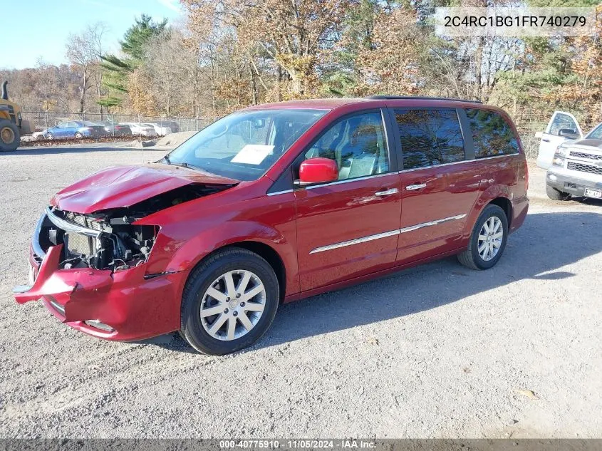 2015 Chrysler Town & Country Touring VIN: 2C4RC1BG1FR740279 Lot: 40775910