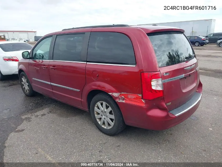 2C4RC1BG4FR601716 2015 Chrysler Town & Country Touring