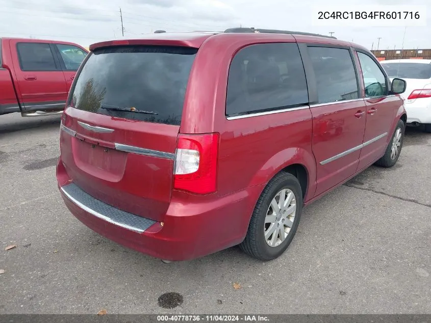 2C4RC1BG4FR601716 2015 Chrysler Town & Country Touring