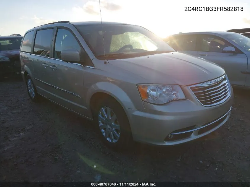 2015 Chrysler Town & Country Touring VIN: 2C4RC1BG3FR582818 Lot: 40787048