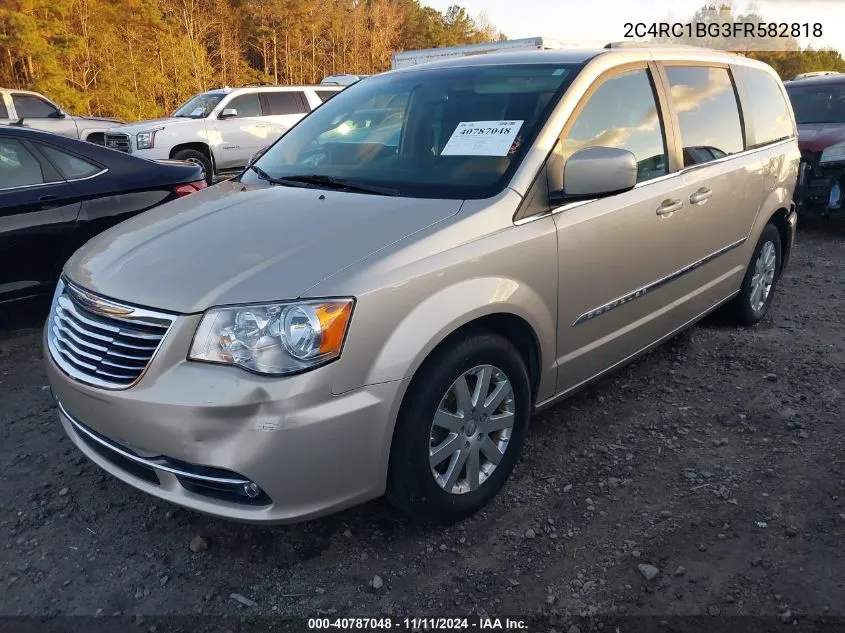 2015 Chrysler Town & Country Touring VIN: 2C4RC1BG3FR582818 Lot: 40787048