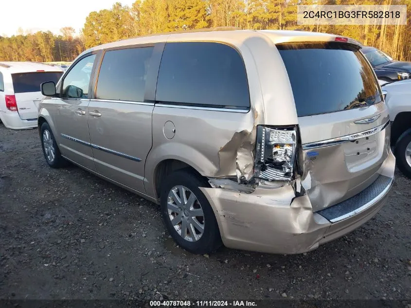 2015 Chrysler Town & Country Touring VIN: 2C4RC1BG3FR582818 Lot: 40787048