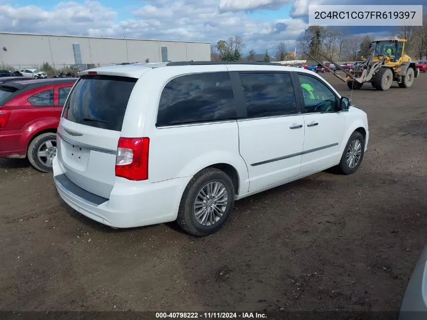 2015 Chrysler Town & Country Touring-L VIN: 2C4RC1CG7FR619397 Lot: 40798222