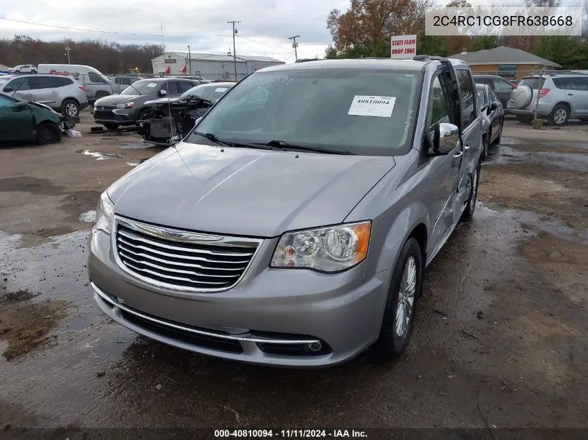 2015 Chrysler Town & Country Touring-L VIN: 2C4RC1CG8FR638668 Lot: 40810094