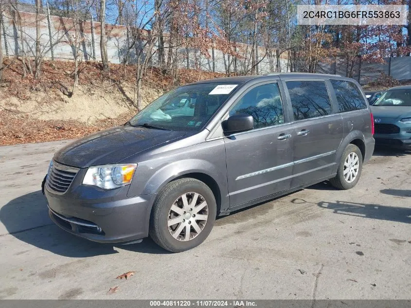 2015 Chrysler Town & Country Touring VIN: 2C4RC1BG6FR553863 Lot: 40811220