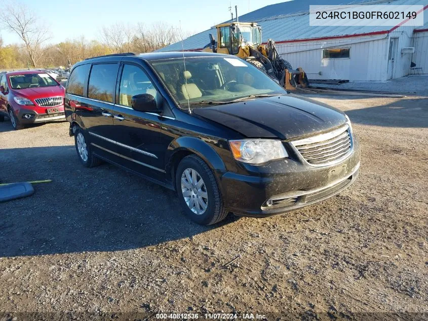 2015 Chrysler Town & Country Touring VIN: 2C4RC1BG0FR602149 Lot: 40812536