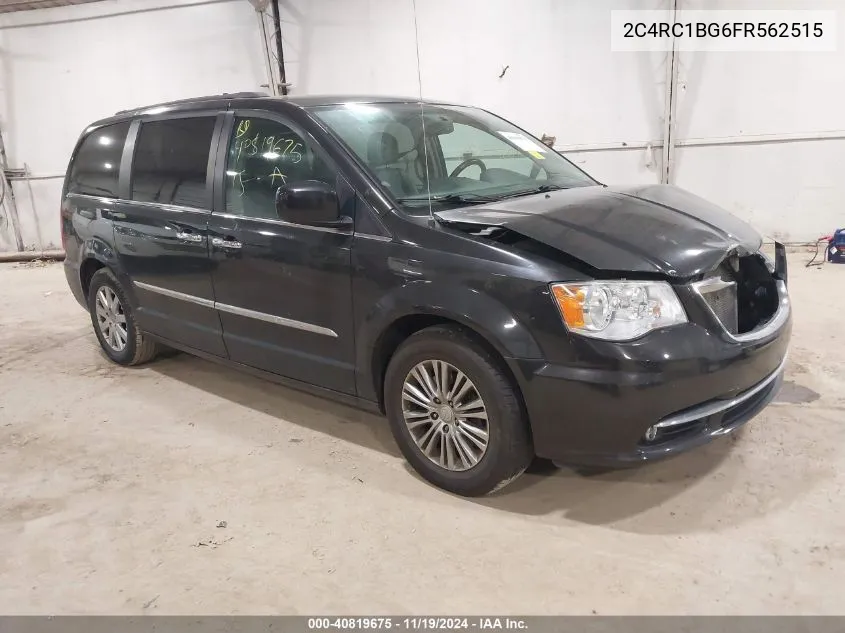 2015 Chrysler Town & Country Touring VIN: 2C4RC1BG6FR562515 Lot: 40819675